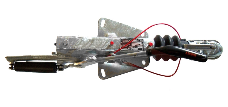 Nájazdová brzda KNOTT KF 27 B (GF), náhrada za KF 27 A