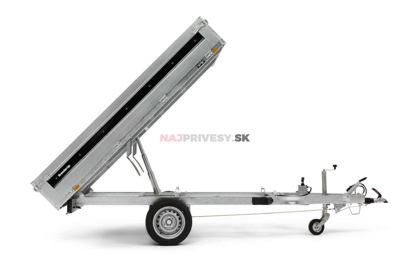 Hydraulický sklápač Brenderup BT4260SB1300, 1300 kg