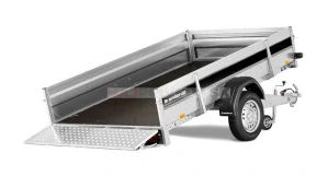 Brenderup 2260S TILT sklopný 258 x 153 cm, 750kg bočnice 40cm