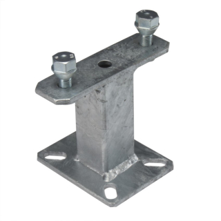 Držiak rezervy pre kolesá s rozstupom 4x100 mm, montáž na jokel horizontálne