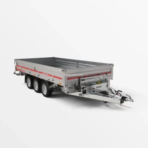 3-stranný hydraulický sklápač Temared Tipper 4020/3C S 3,5T 3500kg, 3 nápravy