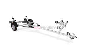 Lodný príves Brenderup Premium 150600UB, 600kg - DOPREDAJ, skladom Strečno
